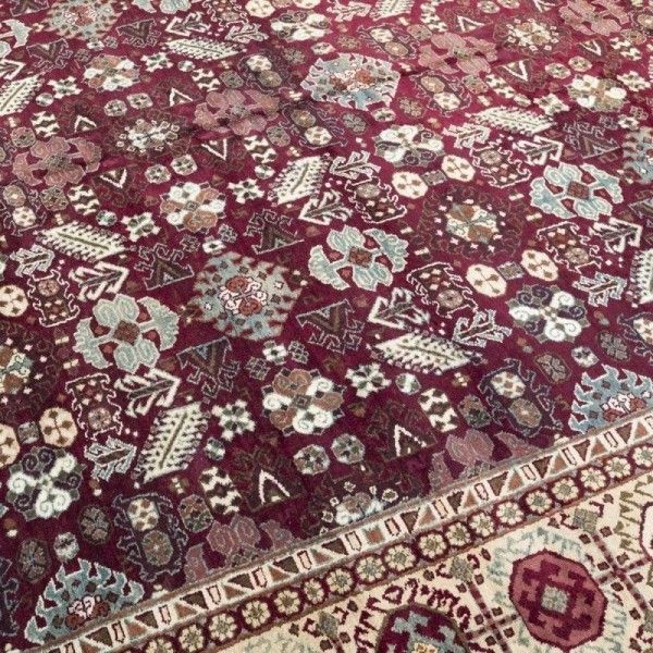 Antique Rug from India. Agra with...