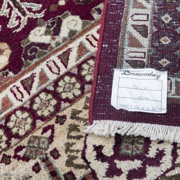 Antique Rug from India. Agra with...