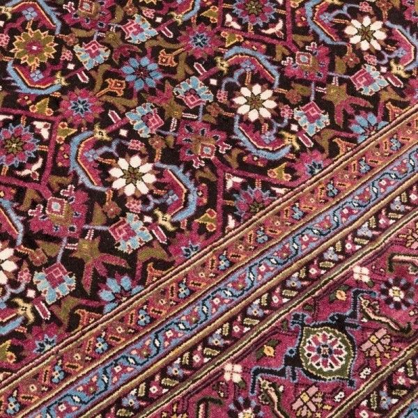 Alfombra Antigua de la India. Agra...