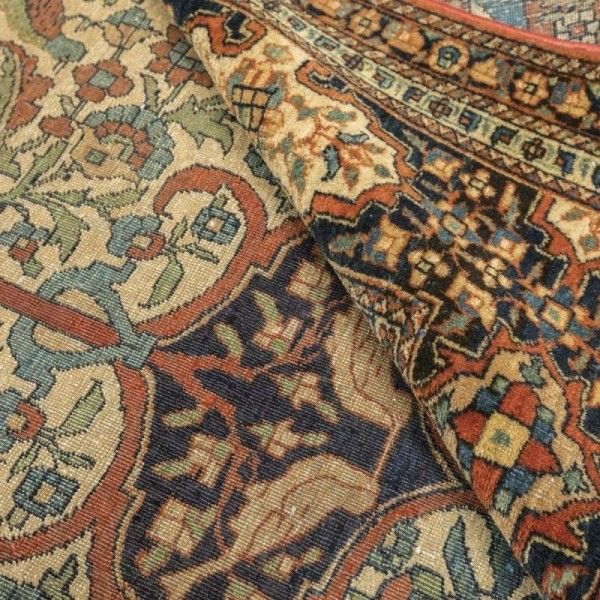 Alfombra Antigua Keshan. Diseño de...