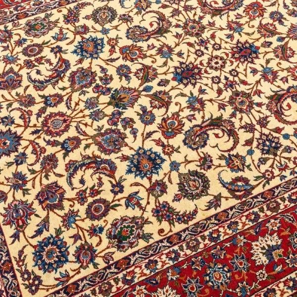 Antique Ispahan Rug. Design of...