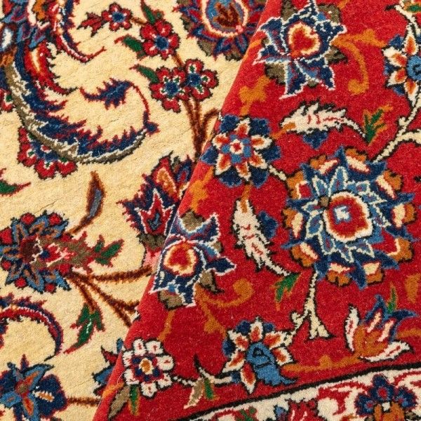 Antique Ispahan Rug. Design of...