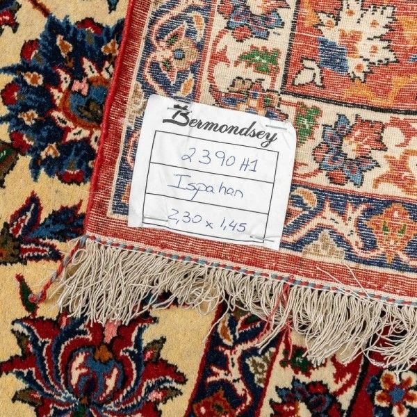 Antique Ispahan Rug. Design of...