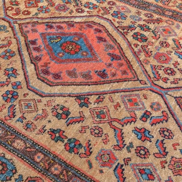 Antique Persian Rug. Bidjar, Tribal...