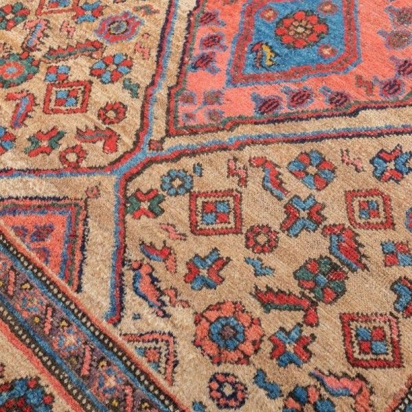 Antique Persian Rug. Bidjar, Tribal...