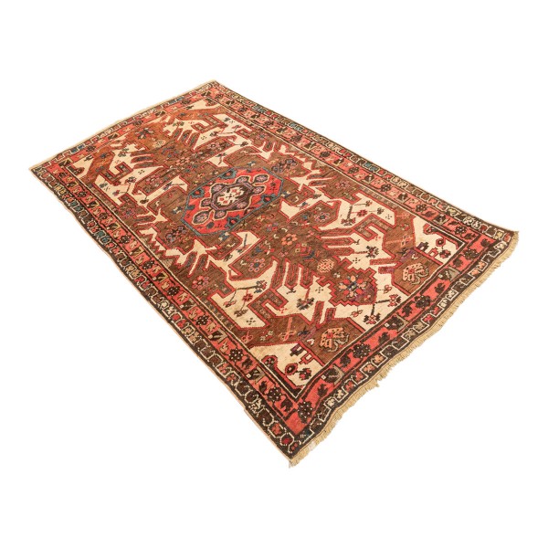 Alfombra Antigua del Cáucaso Kazak....