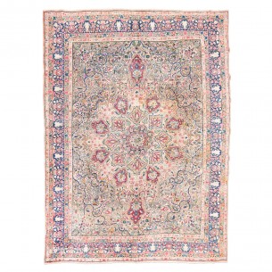 Wool Handmade Kirman Rug...