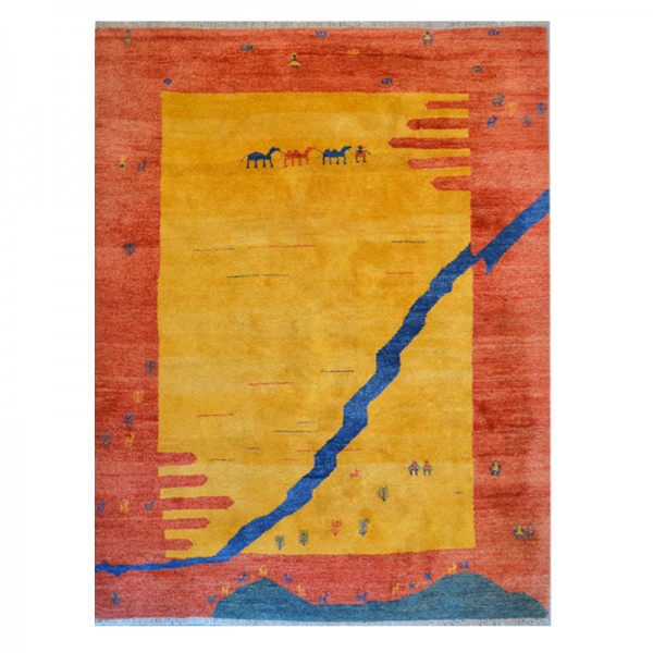 Persian Gabbeh Rug. 3.10 x 2.50 m.