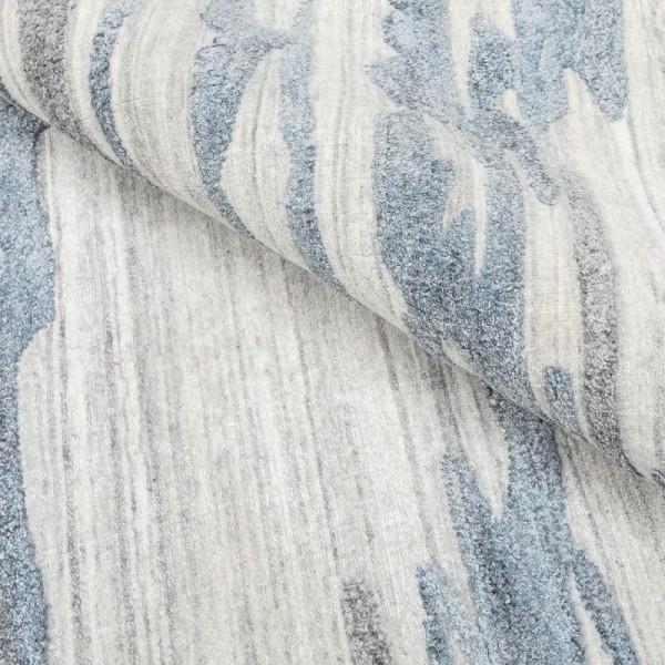 Alfombra Abstracta. Gris y Azul. 4,00...
