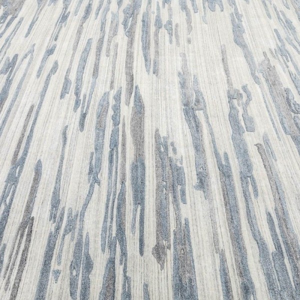 Alfombra Abstracta. Gris y Azul. 4,00...