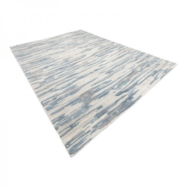 Alfombra Abstracta. Gris y Azul. 4,00...