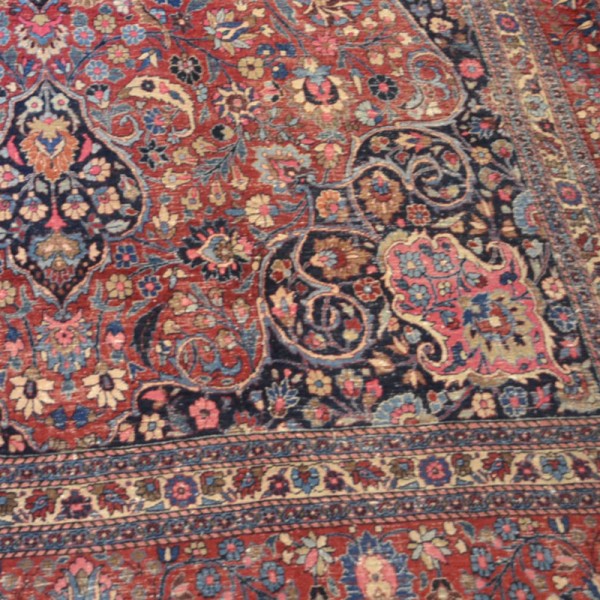 Antique Persian Rug. Meshed, Classic...