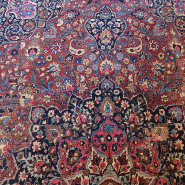 Antique Persian Rug. Meshed, Classic...