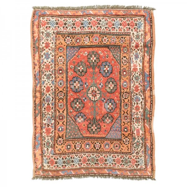 Antique Bergama Rug. 1.75 x 1.25 m