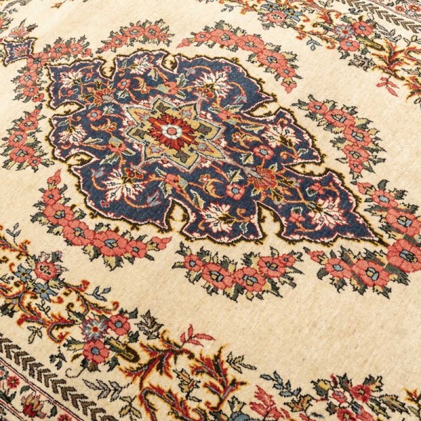 Alfombra Antigua Kirman. 2,20 x 1,40 m