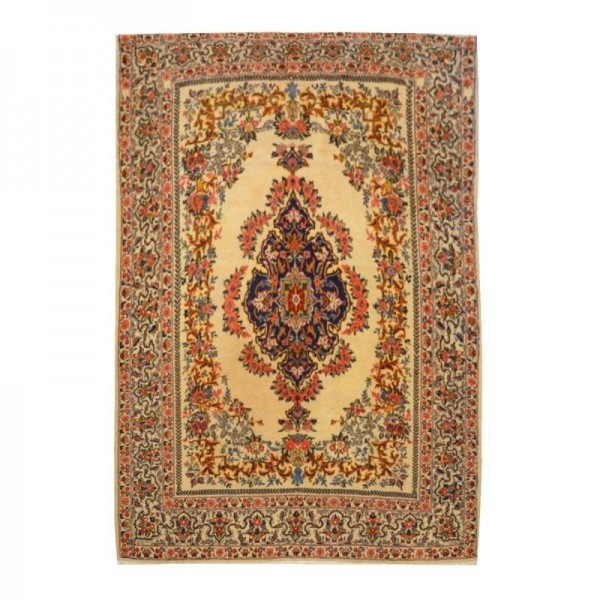 Alfombra Antigua Kirman. 2,20 x 1,40 m