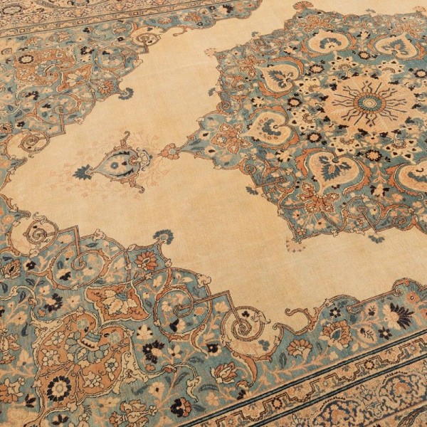 Alfombra Tabriz Haji-Jalili 3,75X2,75m.