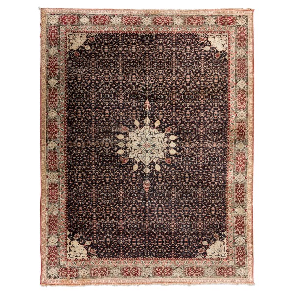 Alfombra Antigua Agra India. 3,50 x...