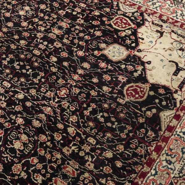 Alfombra Antigua Agra India. 3,50 x...