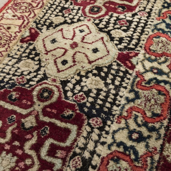 Alfombra Antigua Agra India. 3,50 x...
