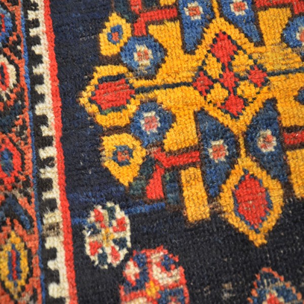 Alfombra Antigua Afshar. 1,90 x 1,30 m