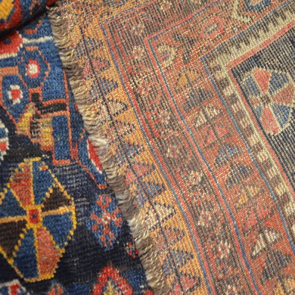 Alfombra Antigua Afshar. 1,90 x 1,30 m