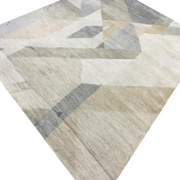 Alfombra Abstracta. Diseño Seda Y...