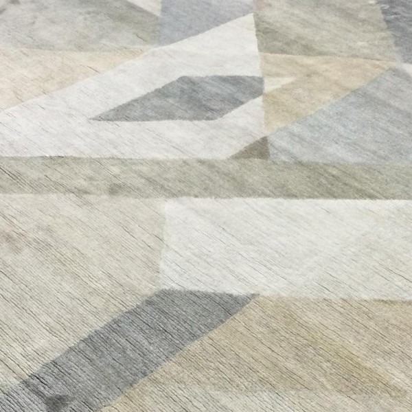 Alfombra Abstracta. Diseño Seda Y...