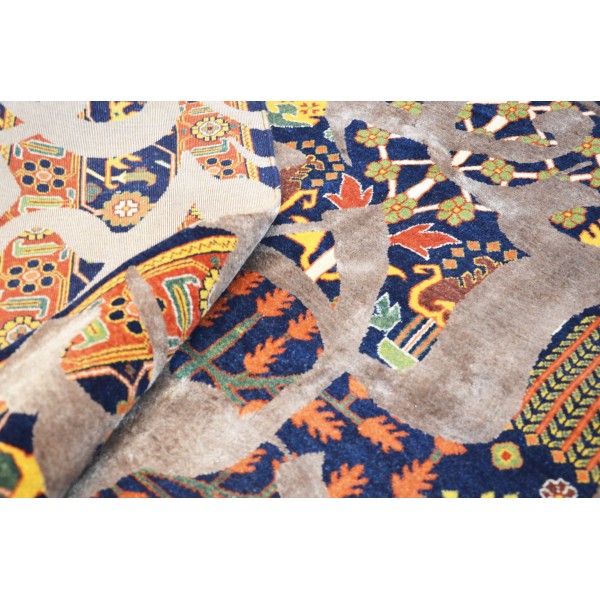 Abstract Rug. Persian Bidjar. Wool...
