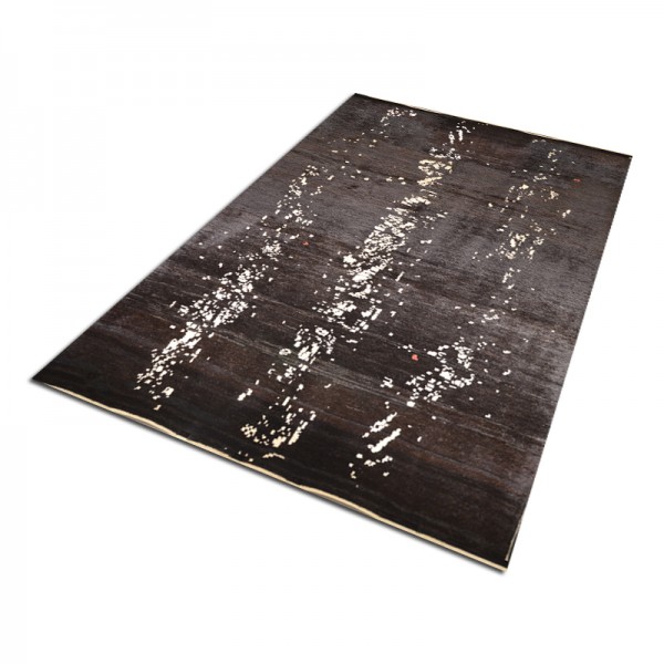 Black and white abstract rug. 3.60 x...