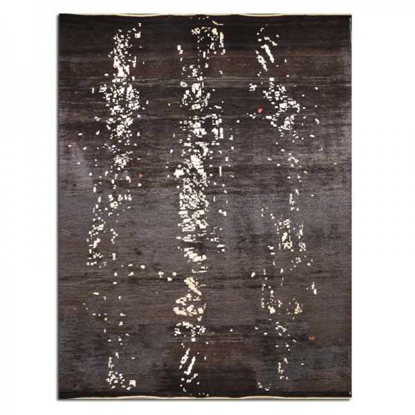 Black and white abstract rug. 3.60 x...